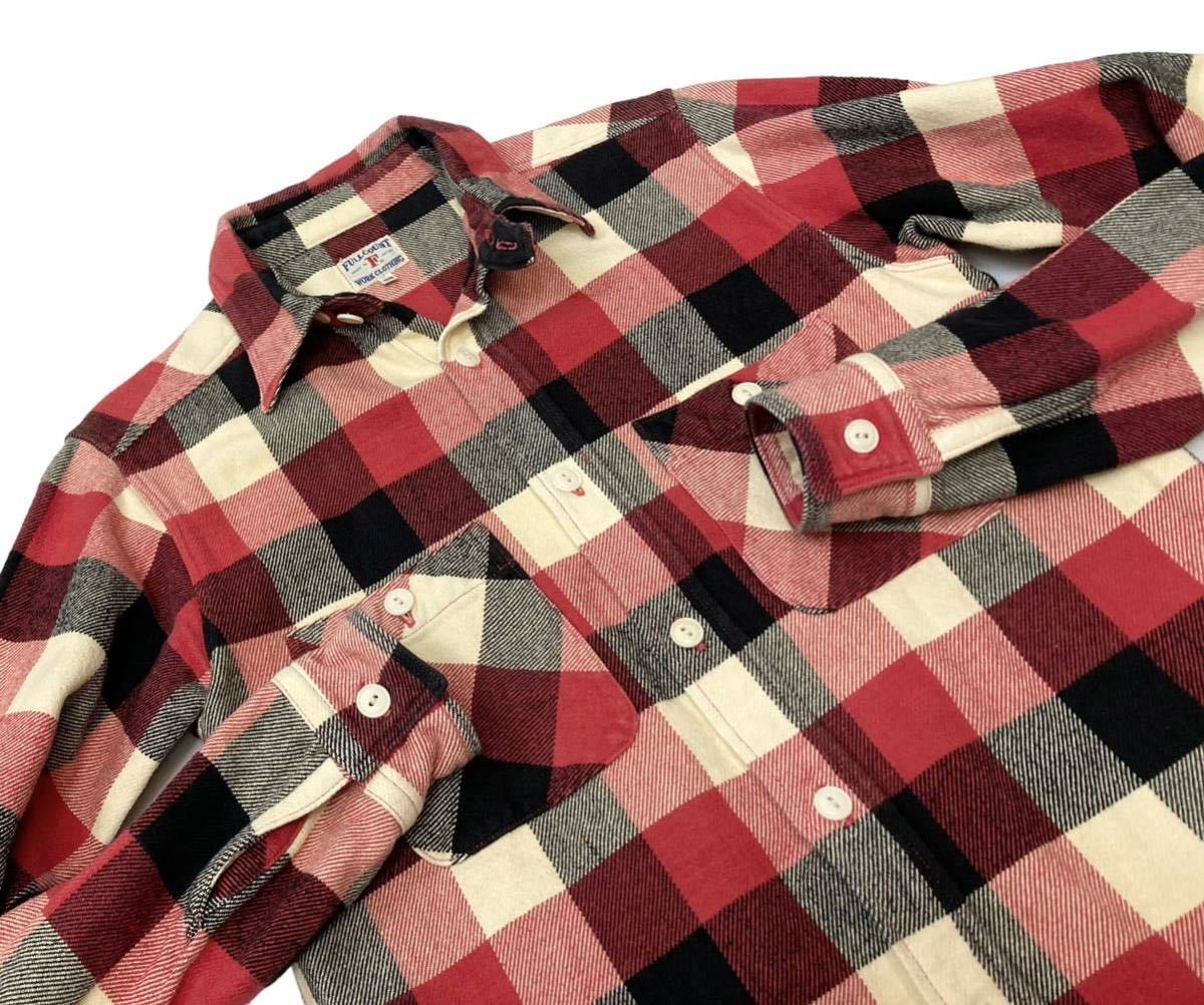 極美品！FULLCOUNT フルカウント #4767 CHECK HEAVY NELL WORK SHIRTS 