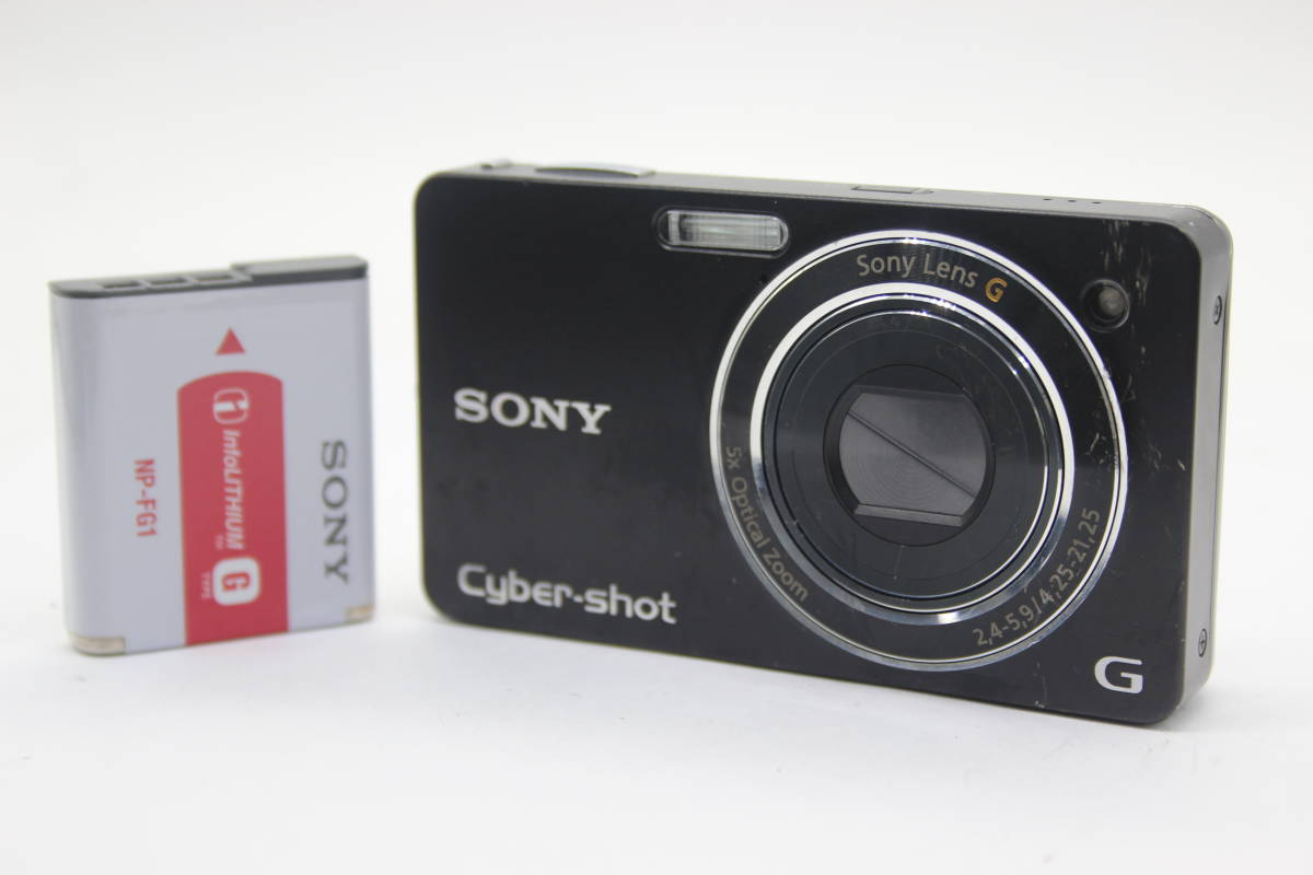 返品保証】 ソニー Sony Cyber-shot DSC-WX1 ブラック 5x バッテリー