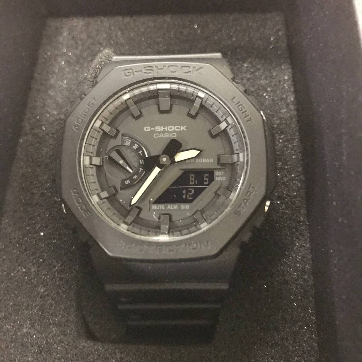 1円 稼働 美品 カシオ G-SHOCK GA-2100-1A1JF