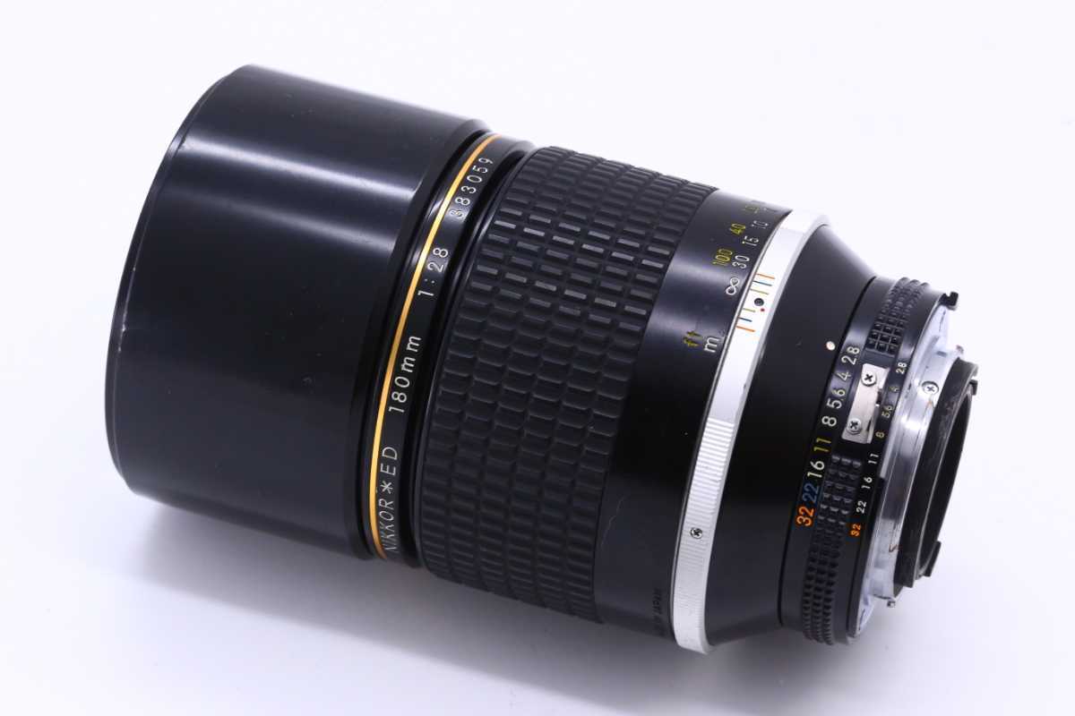 ☆美品☆ ニコン Nikon Ai-S NIKKOR*ED 180mm F2.8 Fマウント（