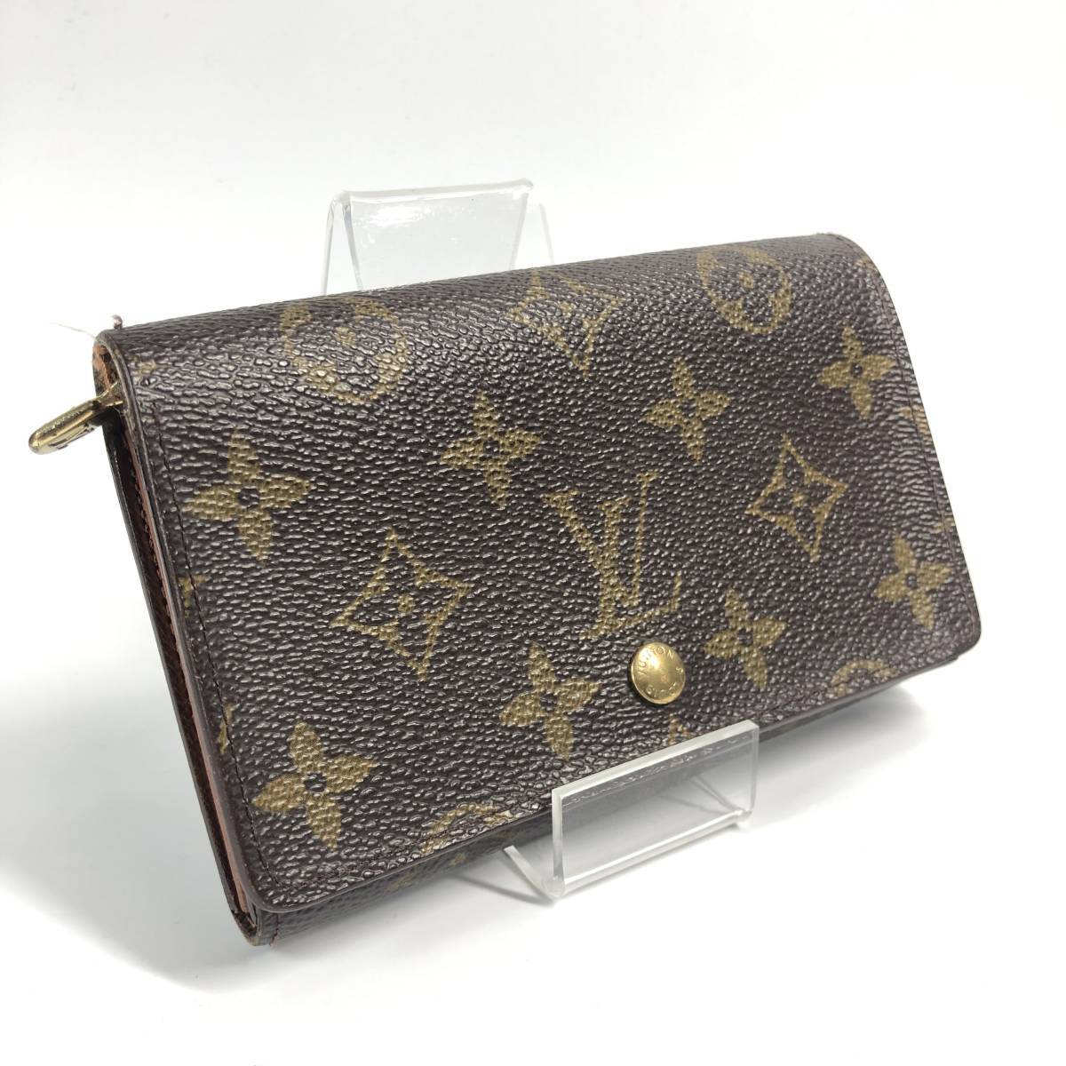 LOUIS VUITTON ルイヴィトン モノグラム ポルトモネ ピエ トレゾール 2 