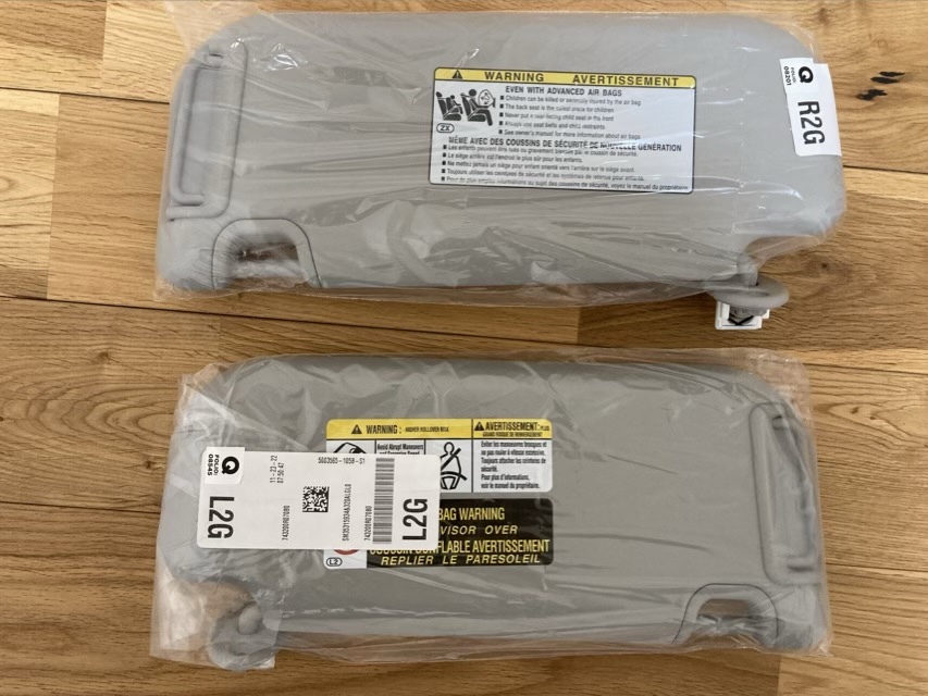 RAV4 US サンバイザー グレー 50系 MXAA52 MXAA54 AXAH52 AXAH54 
