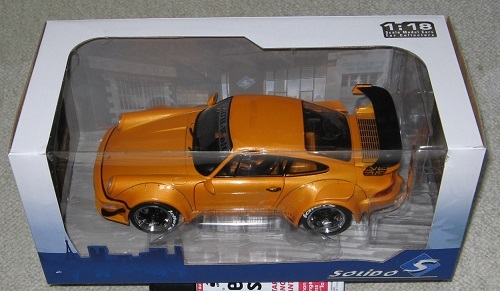 ソリド 1/18 ポルシェ・964 RWB Rauh Welt Hibiki orangemet 2016