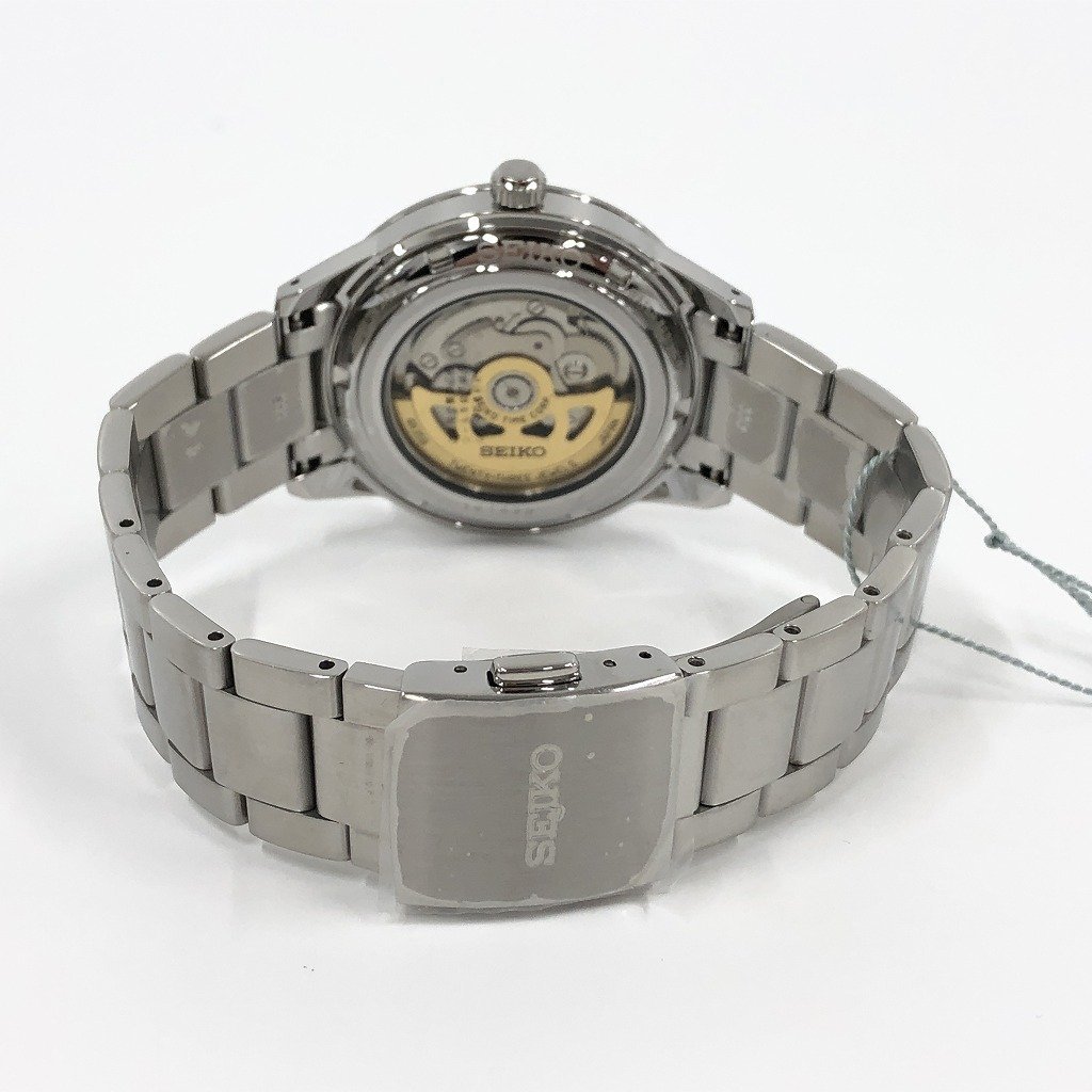 ○SEIKO セイコー プレザージュ 自動巻き AT メンズ腕時計 メカニカル