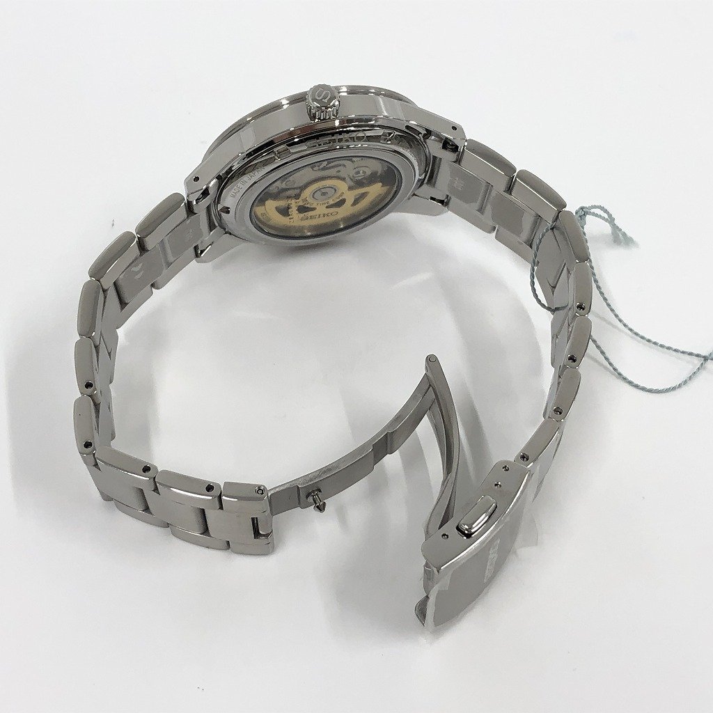 ○SEIKO セイコー プレザージュ 自動巻き AT メンズ腕時計 メカニカル