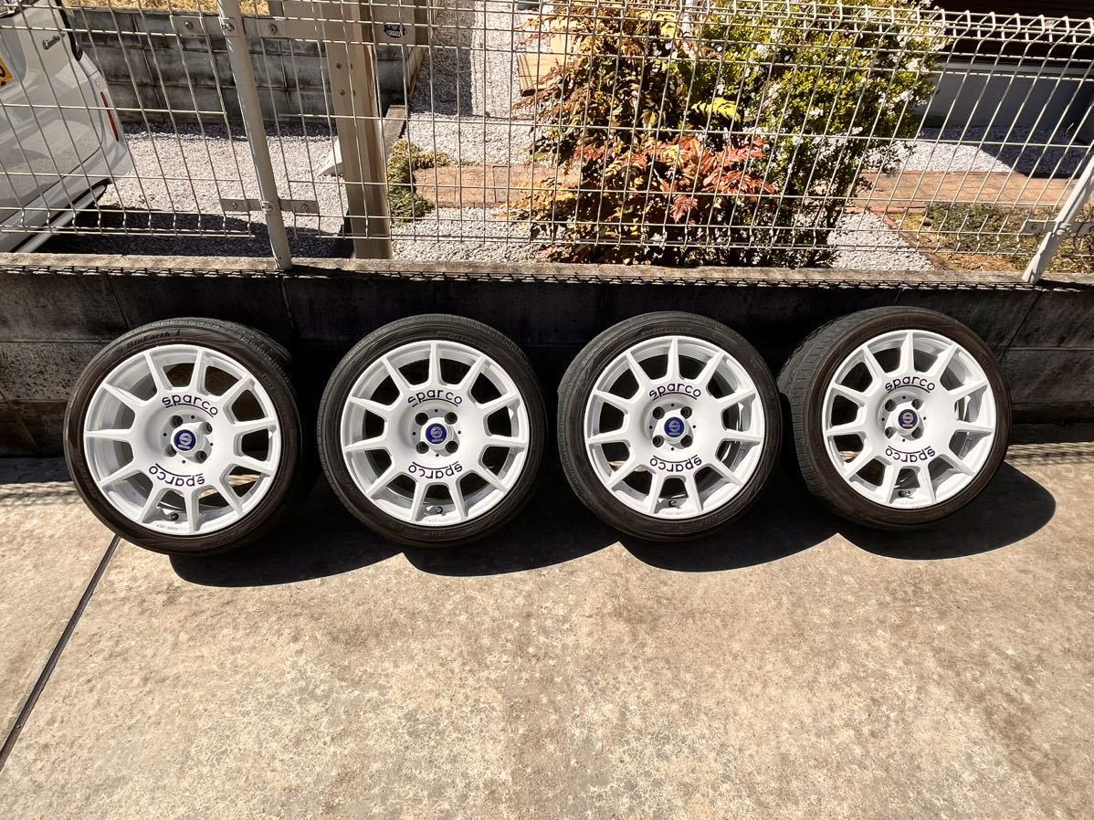 SPARCO TERRA by OZ Racing 16インチ 7J PCD98 4本 195/45R16