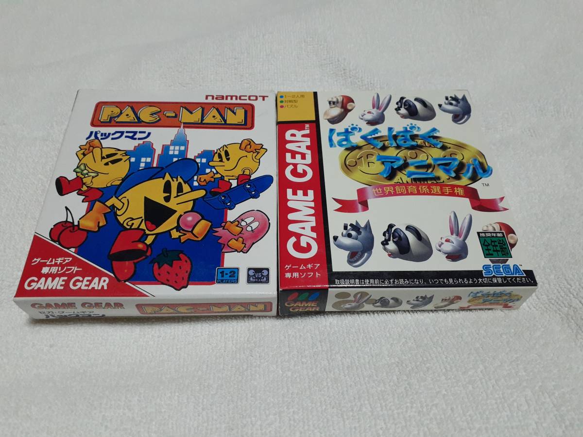 送料無料，100%新品 ゲームギア パックマン＋ばくばくアニマル(ゲームギア)｜売買されたオークション情報、yahooの商品情報をアーカイブ公開 - オークファン ゲームギア