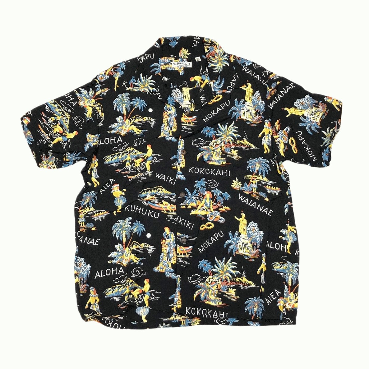 SUN SURF × HINOYA / PILILANI S/S RAYON HAWAIIAN SHIRT サンサーフ