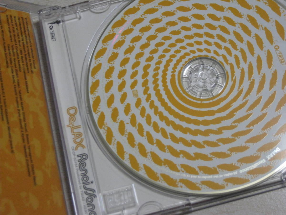 De+LAX(De-LAX)『RenaiSSance』…帯付、1999年、廃盤CD、元・BOOWYの 