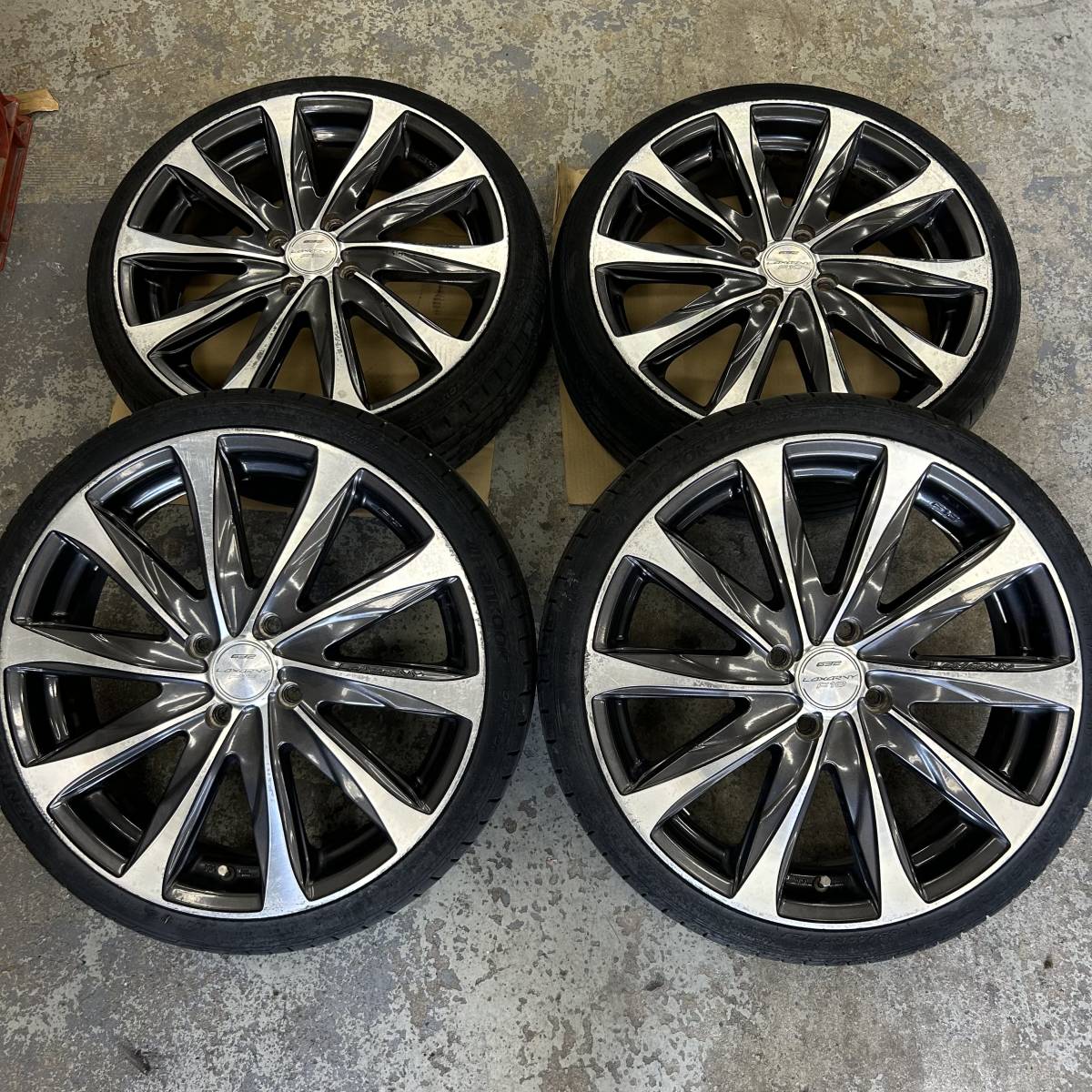 4穴□BADX LOXARNY F10 2020年製 Hankook ventus PRime3 165/40R17 72V