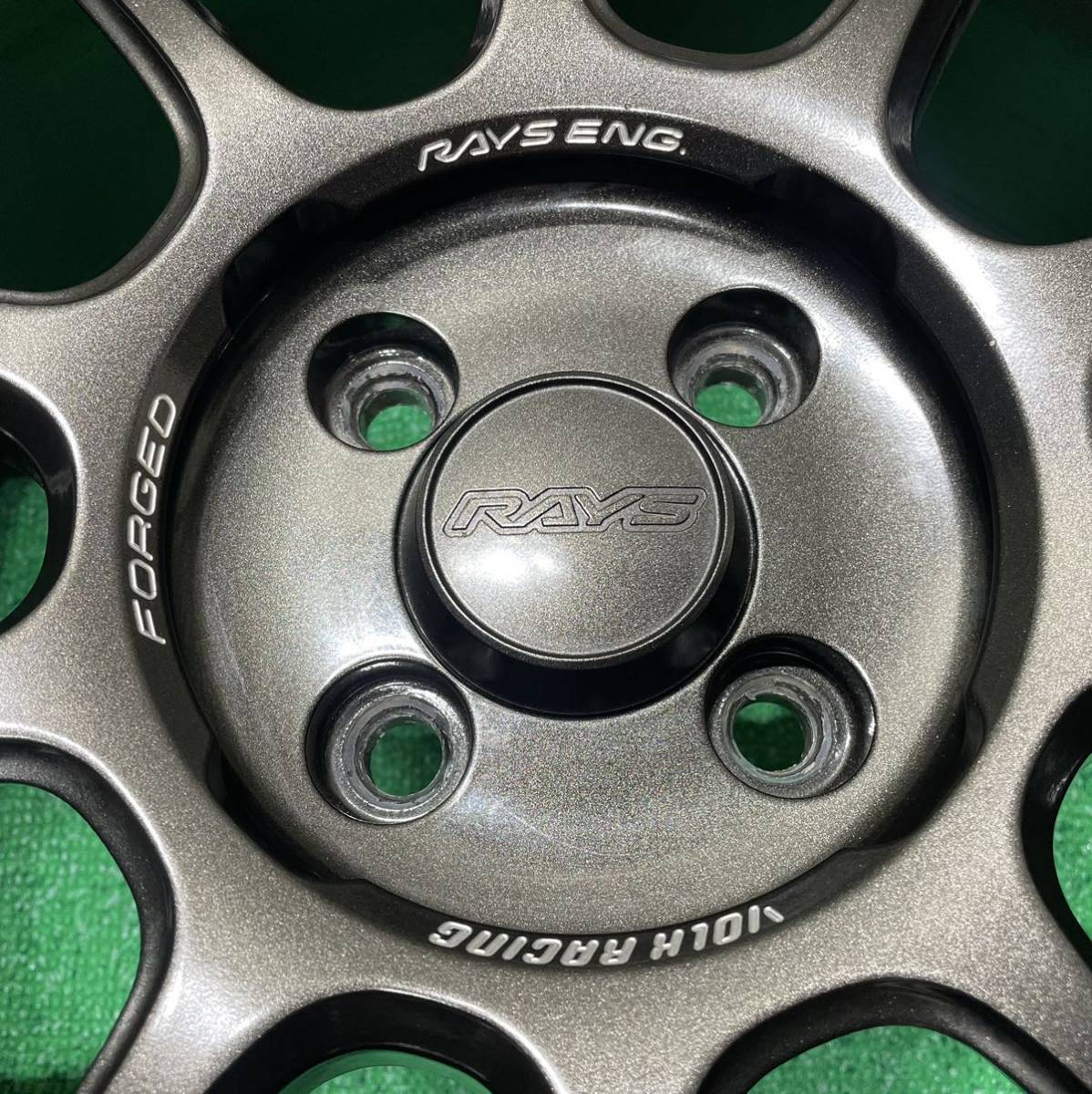希少 RAYS VOLK RACING FORGED レイズ ボルク レーシング 鍛造 ZE40 17 