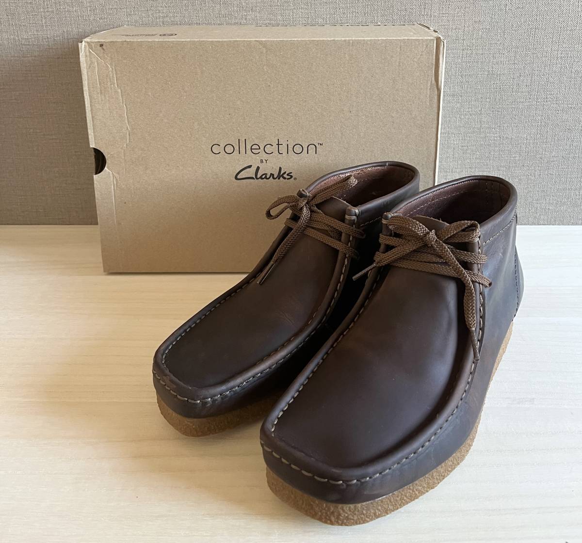 1円 売切 極 Clarks クラークス EXTREME COMFORT ワラビー ブーツ 