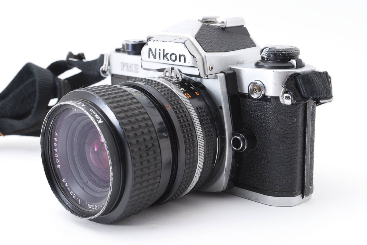 ★☆【注目品！】 #1874143 Nikon ニコン NEW FM2 フィルムカメラ + Zoom-NIKKOR 35-70mm 1:3.3-4.5☆★
