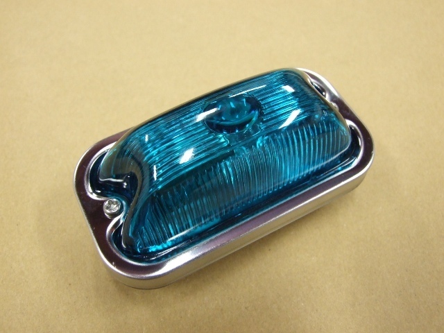 角マーカー(IS製)★S80DXST角マーカーランプ　ステンレス製【前開きビスもステンレス製!!】湖色 耐熱プラレンズ 日本製 10個１セット