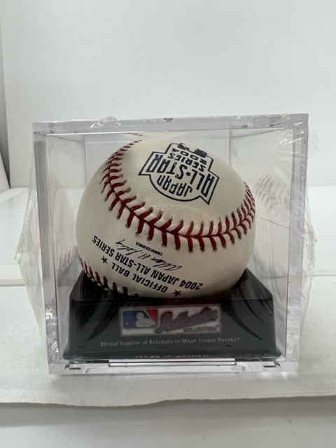 菊水-6798】2004年 プロ野球オールスター記念ボール 未開封品 日米野球 