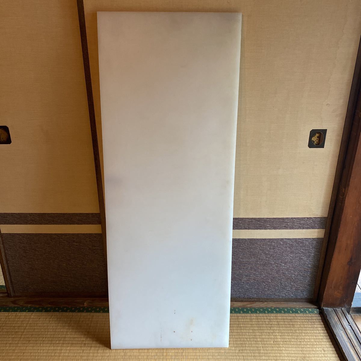 業務用まな板 1200×450×16 飲食店で使われていた業務用まな板です