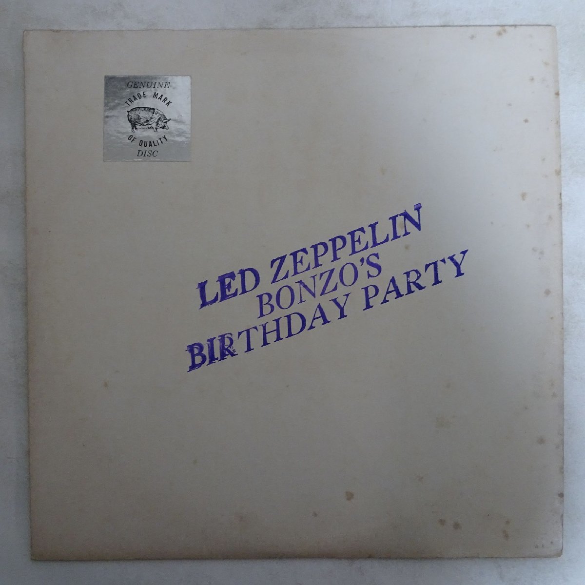 14016451;【BOOT/2LP/TMOQ/Blue， Orange Vinyl】Led Zeppelin レッド