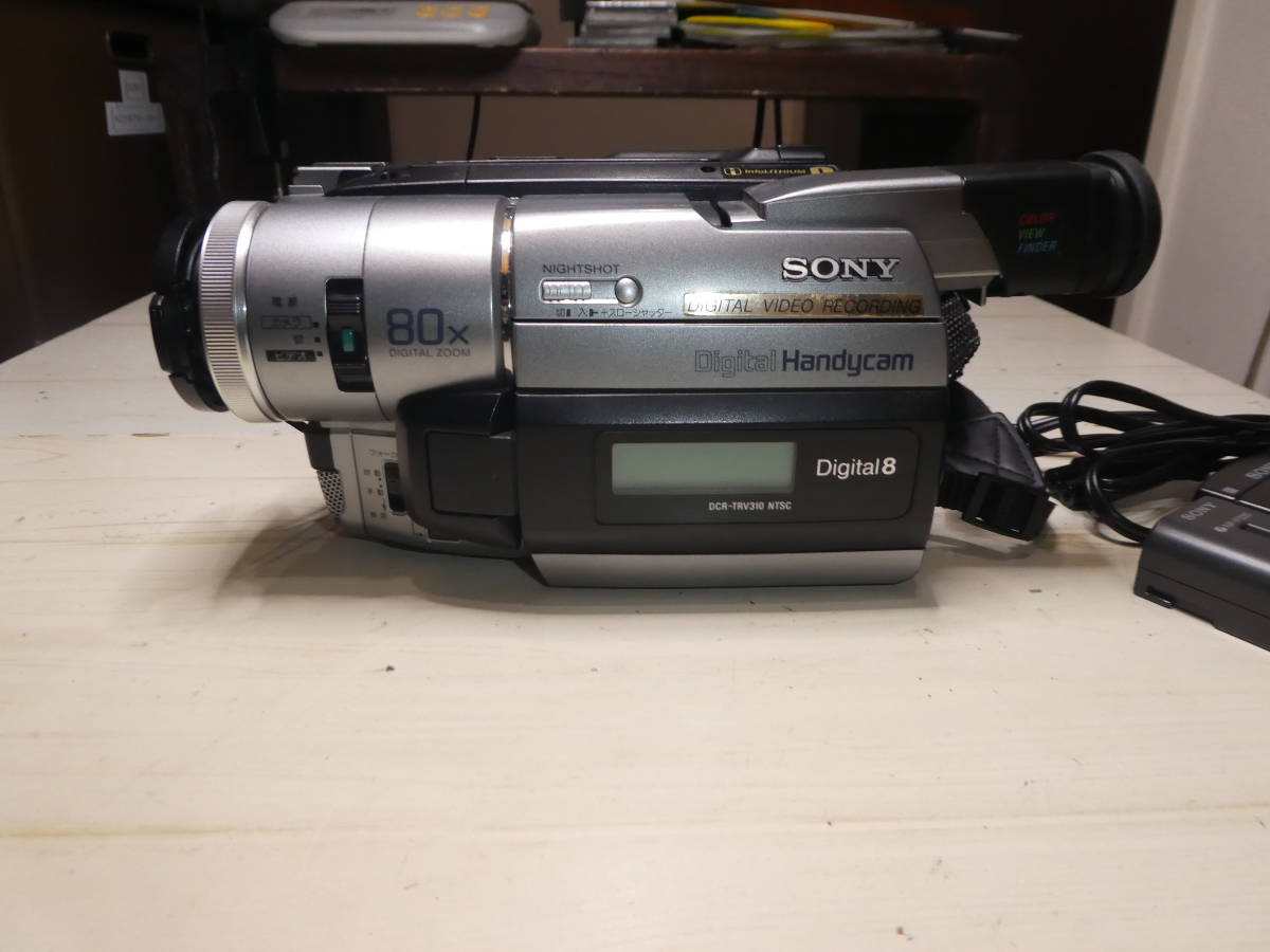 SONY DCR-TRV310 デジタル8 Hi8 8ミリ HANDYCAM 動作良好 ダビング一式