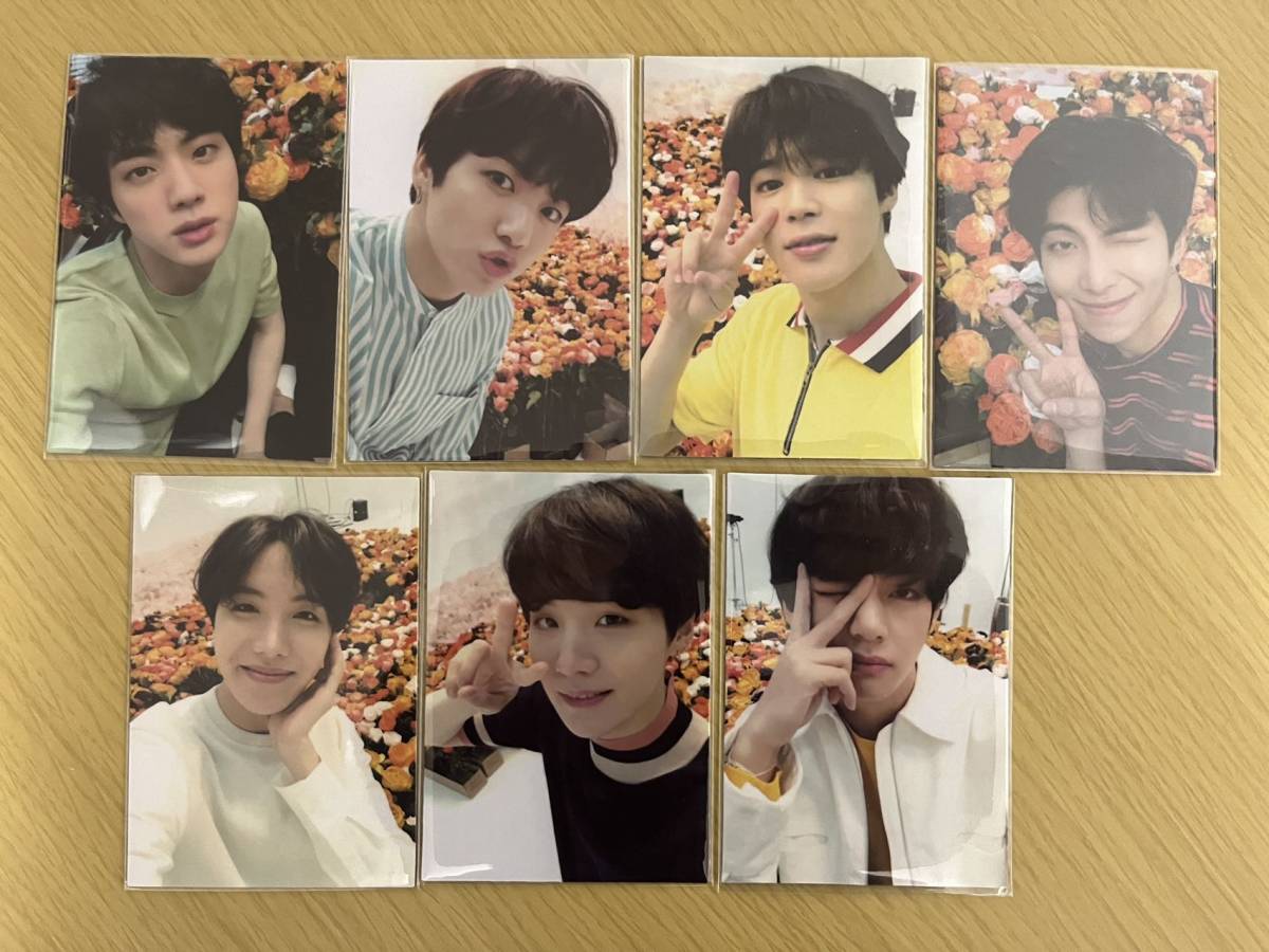 BTS パスポート トレカ 防弾少年団loveyourself パスポート トレカ 7枚セット BTS YOURSELF