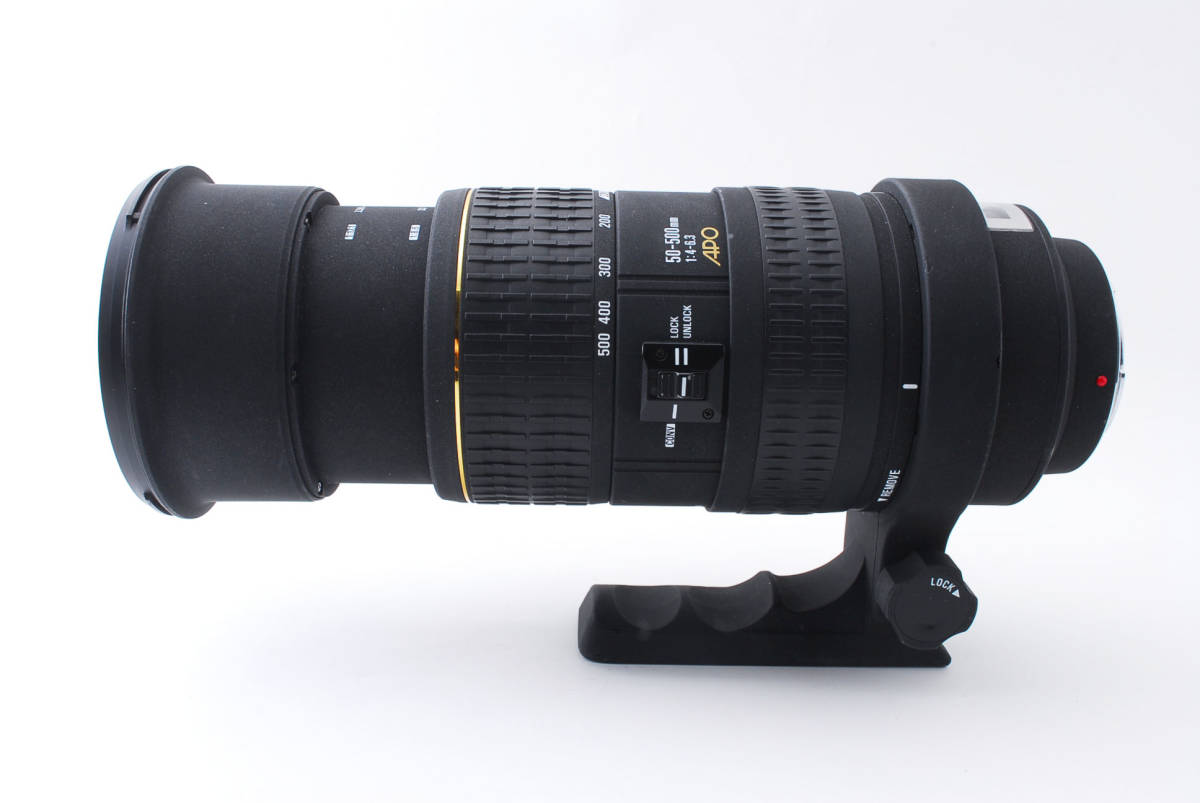 ☆SIGMA シグマ EX APO 50-500mm 1:4-6.3 超望遠ズームレンズ カメラレンズ