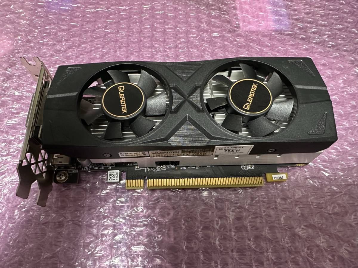 0 Leadtek WinFast Price in BD LEADTEK WinFast GTX 1650 D6 LP 4G