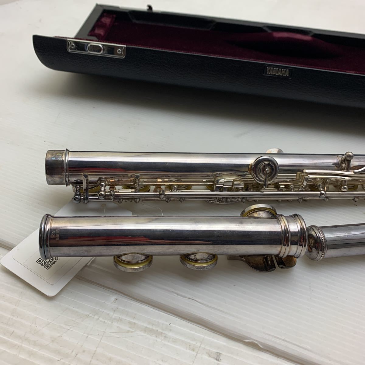 ヤマハ 総銀製 フルート YFL-811 ケース付き YAMAHA シルバー