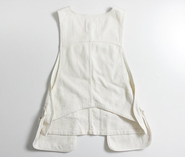 snow peak ◇JUDO OX Apron 柔道オックス エプロン ベスト (アイボリー