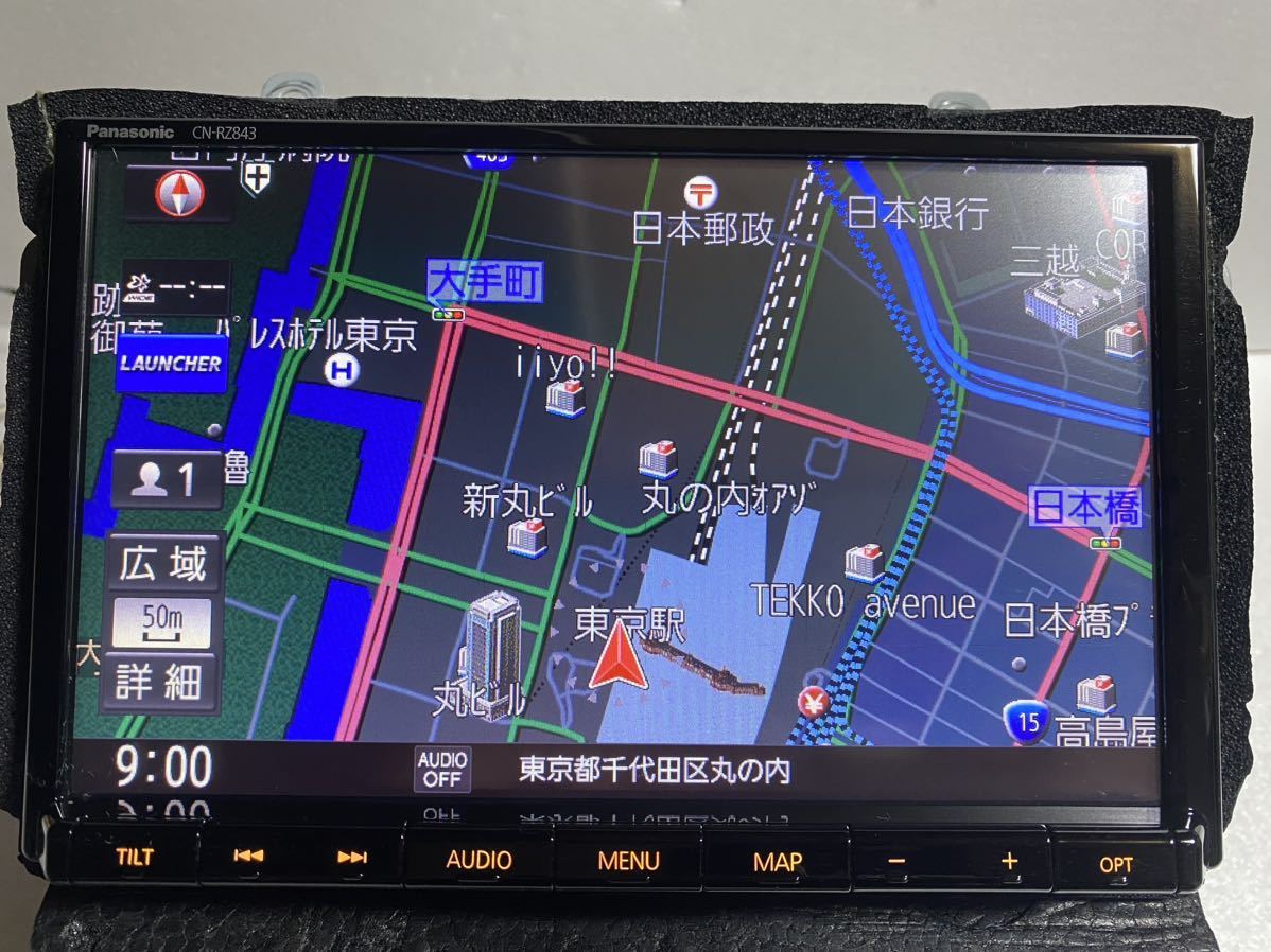 ☆美品☆ スズキ 純正 パナソニック CN-RZ843 ZC53S スイフト 地図