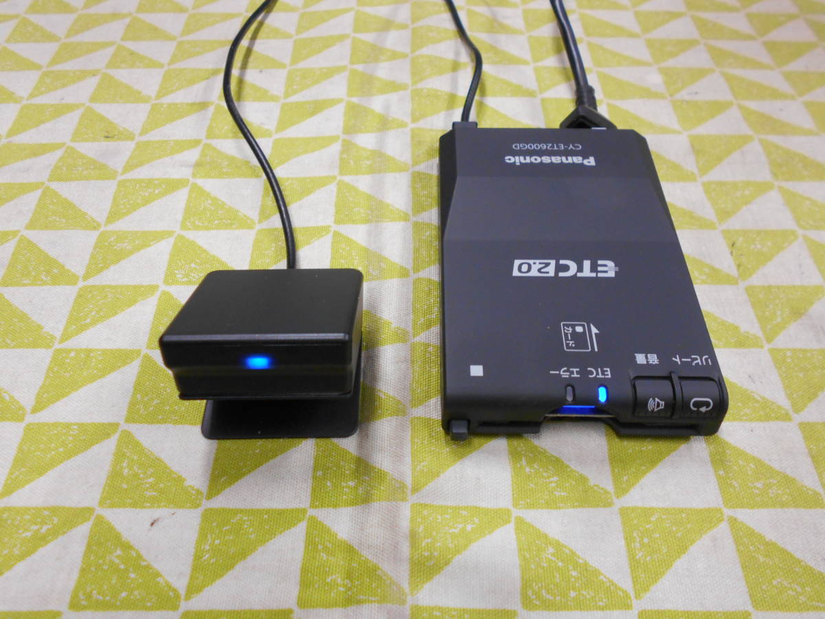 ETC2.0 ETC 分離型 Panasonic CY-ET2600GD 普通自動車 登録 確認済み