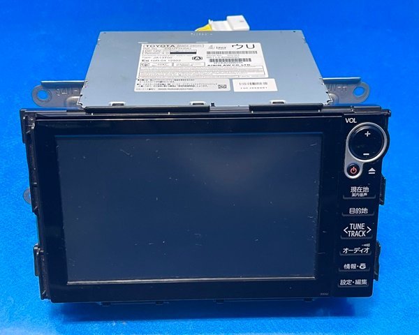 ★ヴォクシー★　ZRR80　トヨタ 8インチSDナビ メーカーオプションナビ 86804-28020 Panasonic　管理番号　4531
