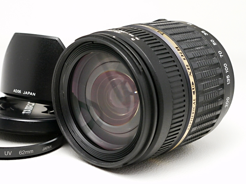 フード付【Kマウント】TAMRON A14 18-200mm F3.5-6.3 ASPHERICAL XR Di