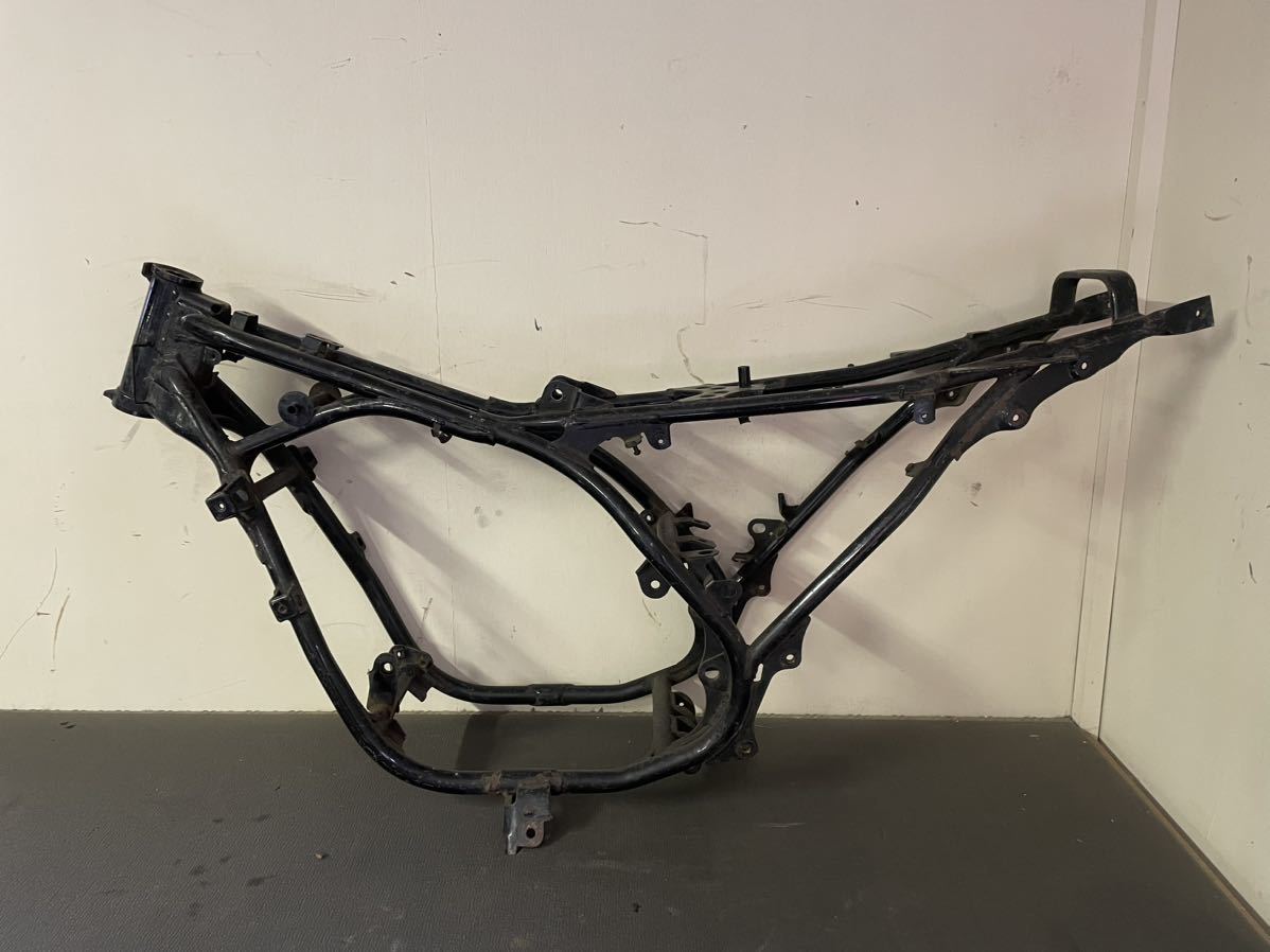 希少 書付き ヤマハ RZ350 初期型 4U0正規打刻 フレーム 検 RZ250R RZ350R 4l3 29L 29K YAMAHA メインフレーム CBX400F rz250 書あり_1