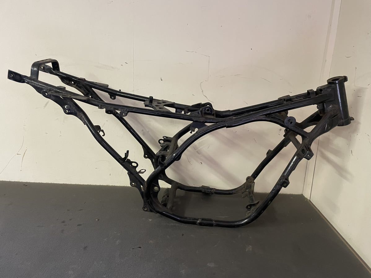 希少 書付き ヤマハ RZ350 初期型 4U0正規打刻 フレーム 検 RZ250R RZ350R 4l3 29L 29K YAMAHA メインフレーム CBX400F rz250 書あり_2