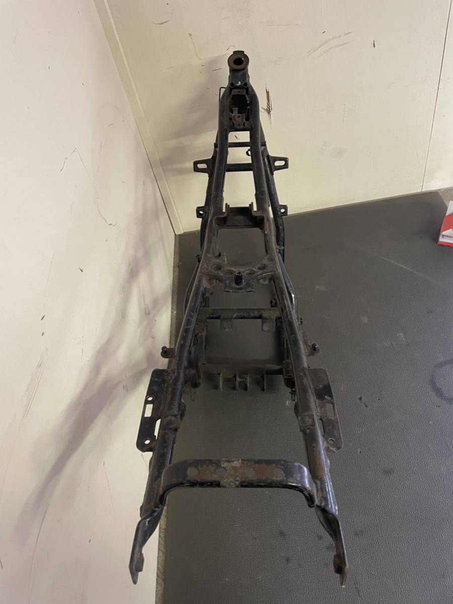 希少 書付き ヤマハ RZ350 初期型 4U0正規打刻 フレーム 検 RZ250R RZ350R 4l3 29L 29K YAMAHA メインフレーム CBX400F rz250 書あり_8