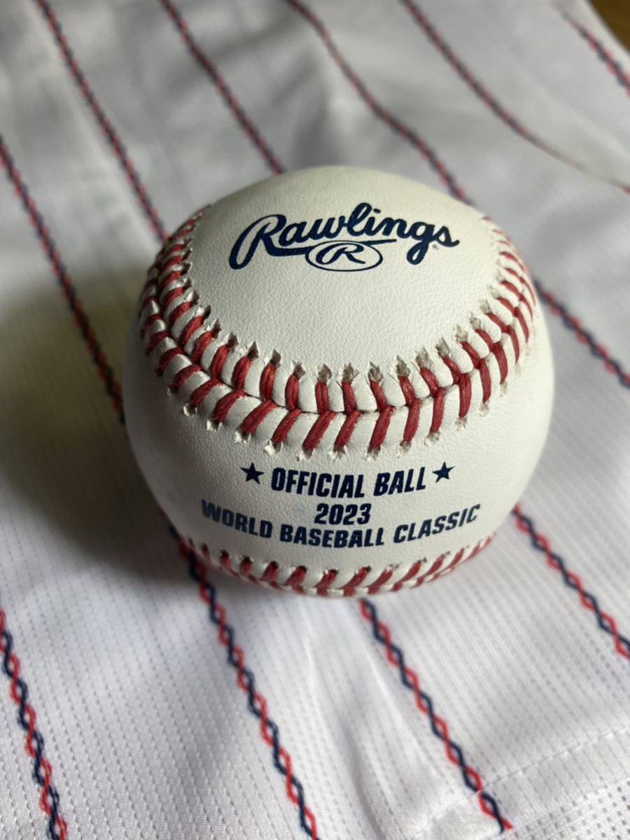 WBC 2023 試合球 山本由伸 直筆サインボール 侍ジャパン 公式球 日本