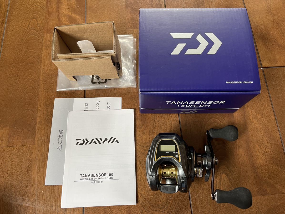 DAIWA ダイワ リール TANASENSOR 150H-DH 新古レベル TANASENSOR