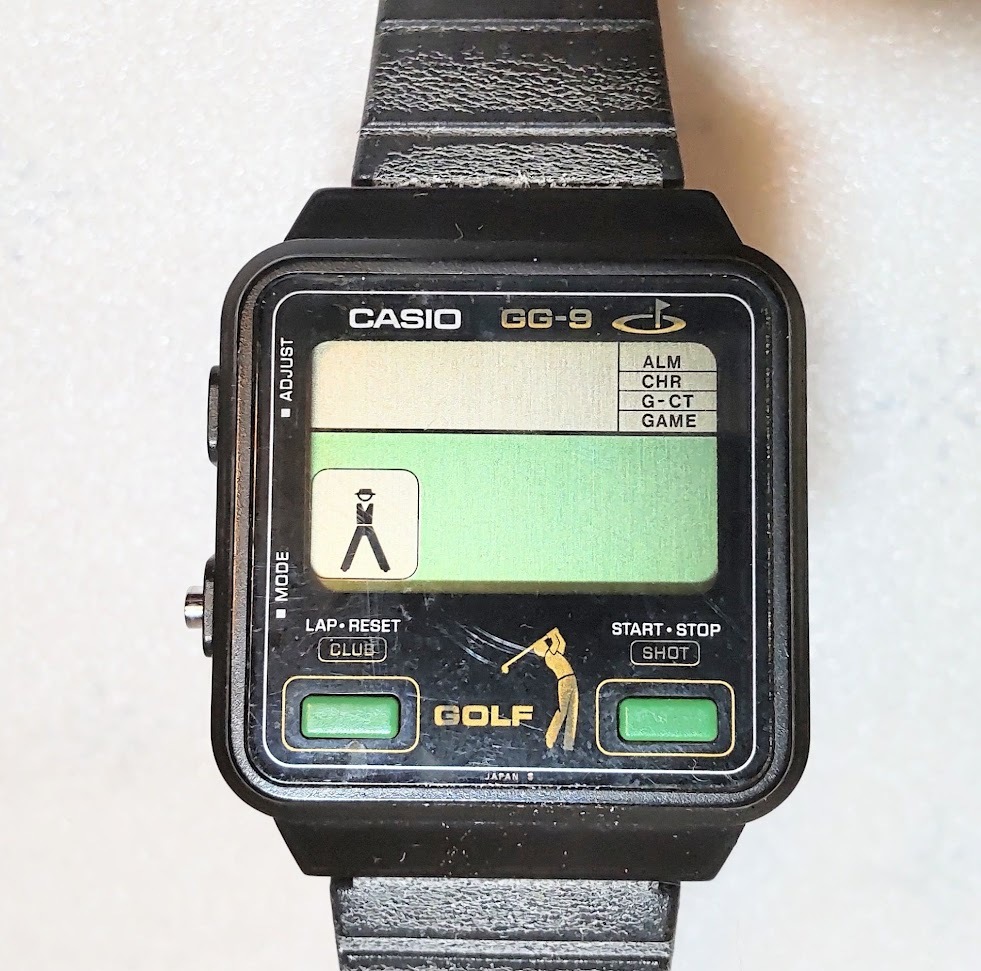 カシオ CASIO GAME WATCH ゲームウォッチ GOLF GG9 希少 ビンテージ