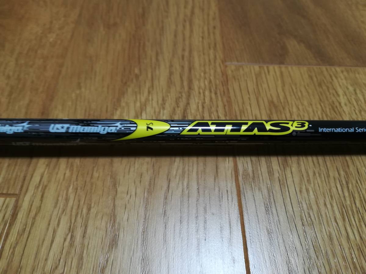 ◇◇アッタス Attas 3 7S 1W用 タイトリストスリーブ付き 短め 中古品◇◇