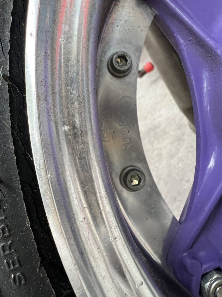 ホンダ ダックス Gクラフト 3.5 ホイール 前後セット 1スタ