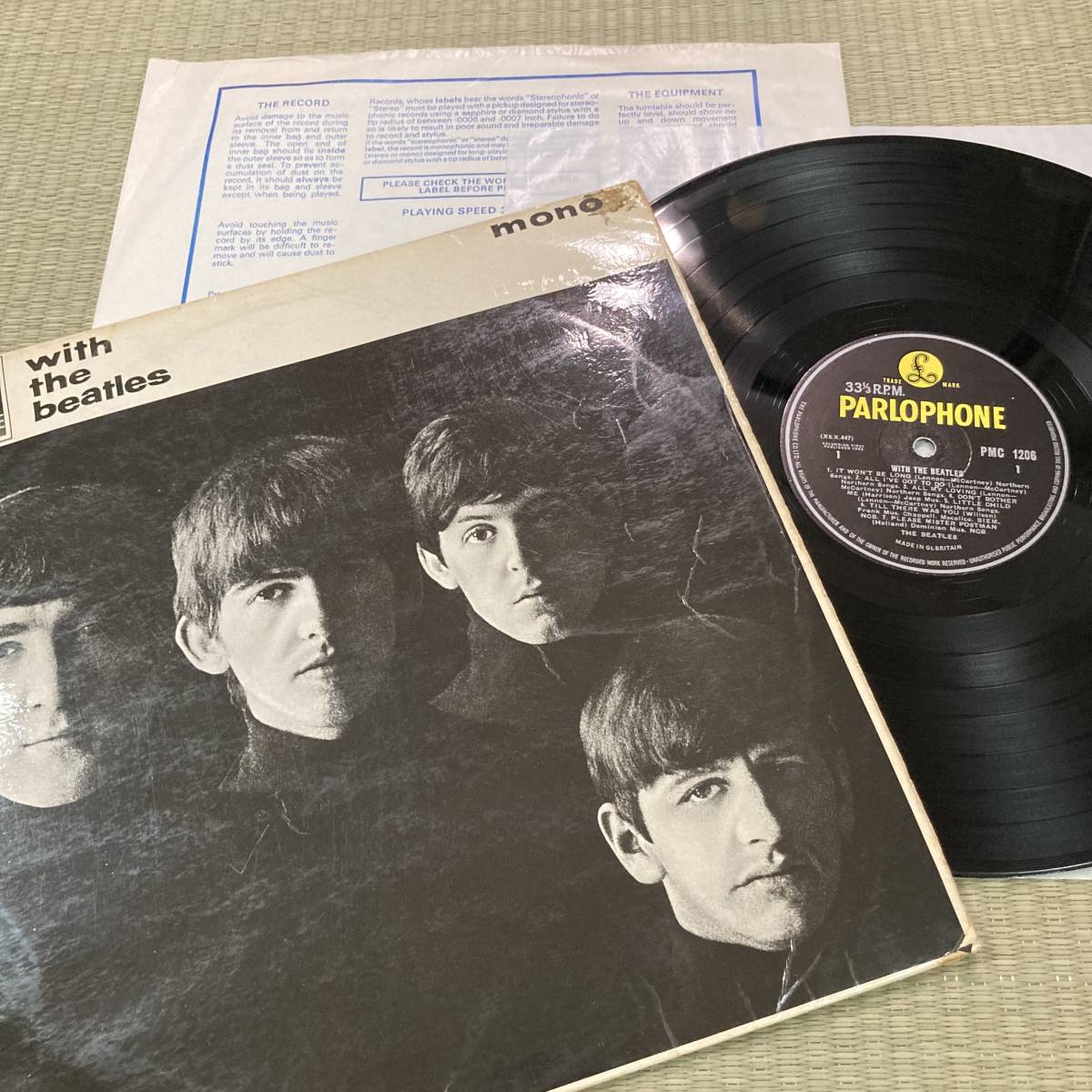 レコード UKオリジナル2桁MonoビートルズBeatlesFor Saleレコード4/4