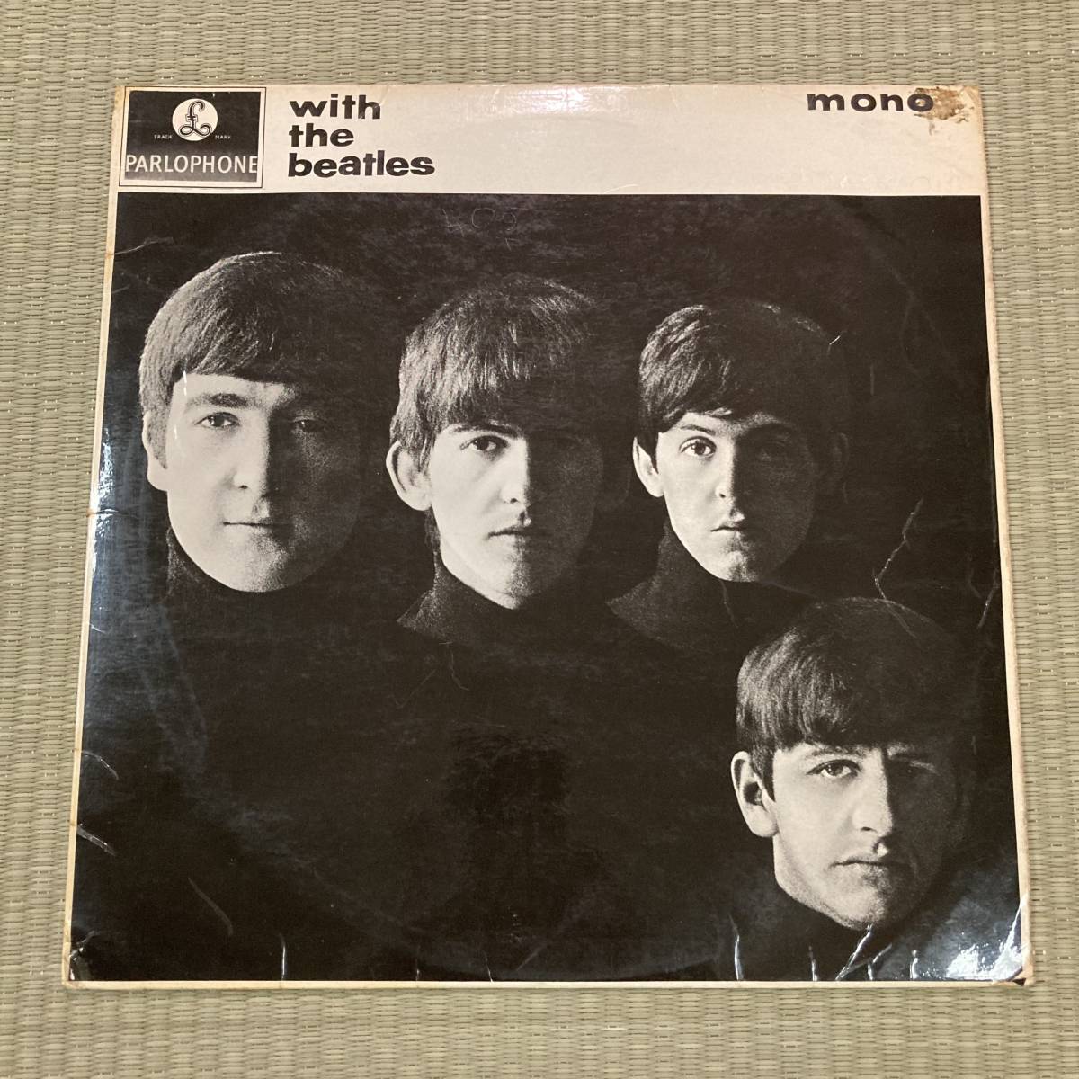 UK盤イエロー・パーロフォン 2ndプレス マト5N/6N WITH THE BEATLES