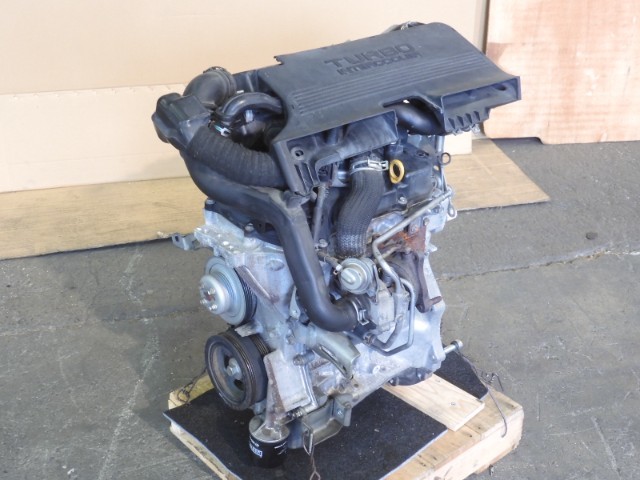 7102　ダイハツ タントエグゼ 　L455S　KF-DET　エンジン本体　タービン付