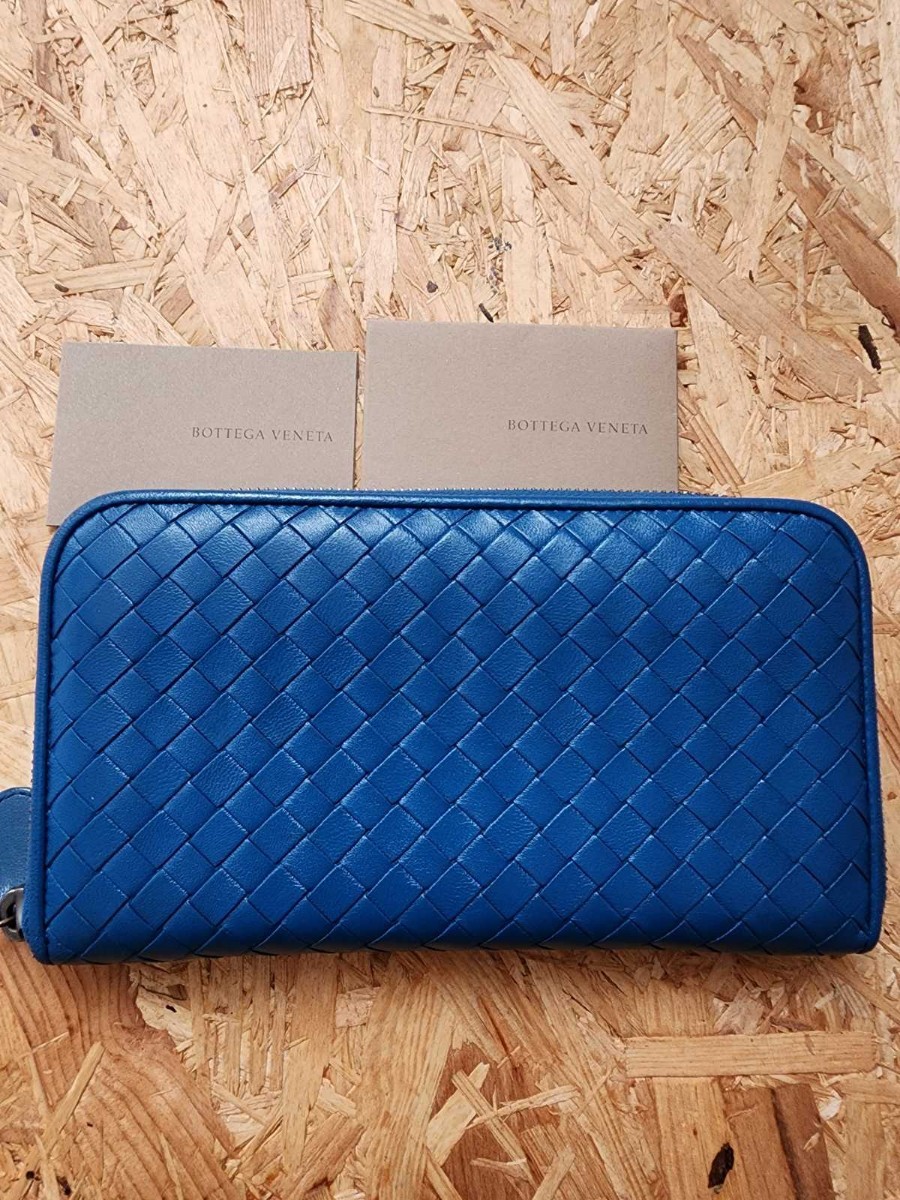 ⭐️新タグ美品ボッテガヴェネタ／長財布／ラウンドZIP／ナイル 美品