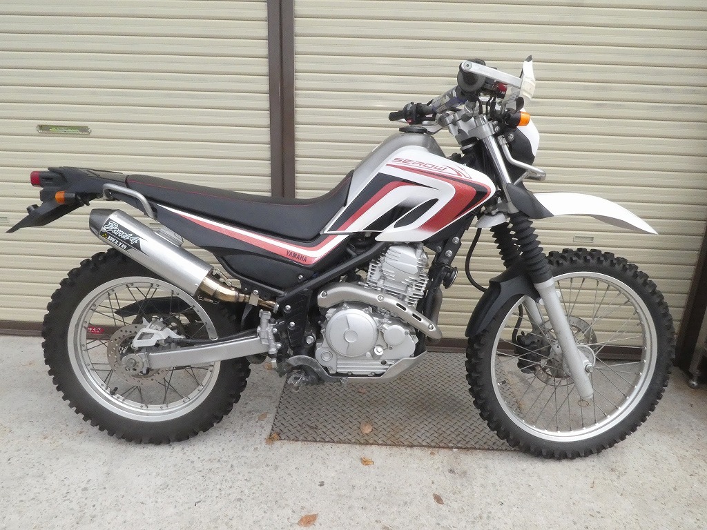 2025，品質保証 大阪 ヤマハ セロー250 DG17J 実働/荷台付/エンデューロタイヤ/ZEATハンドル/DELTABurrel4マフラー/インジェクション(126cc-250cc)｜売買されたオークション情報、yahooの商品情報をアーカイブ公開 - オ 126cc-250cc