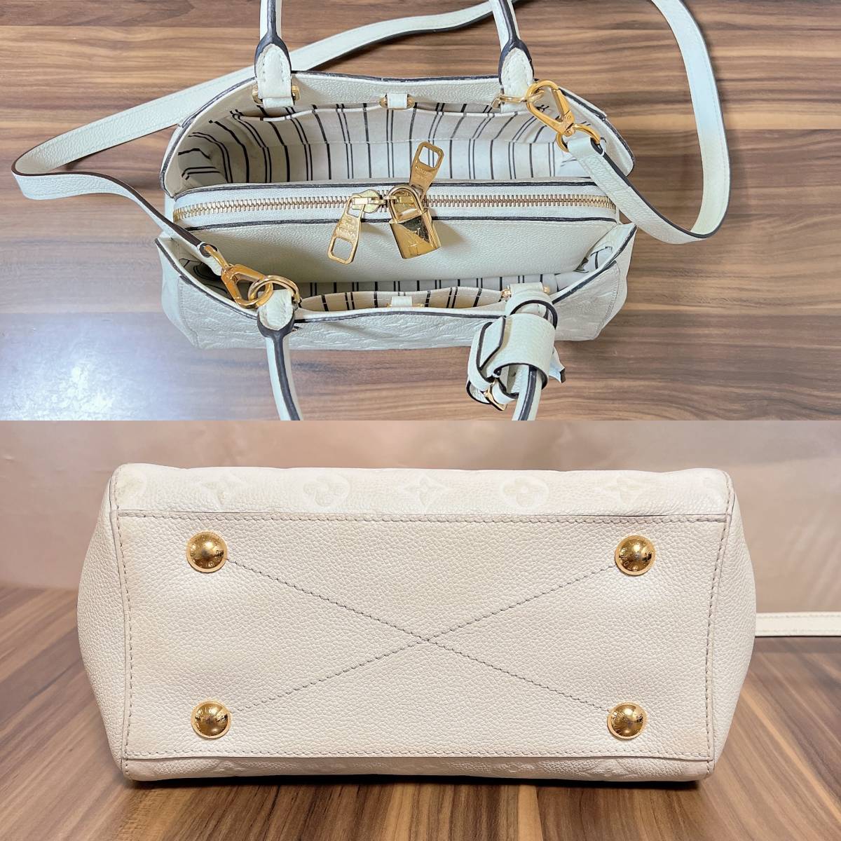 1円～☆美品☆ルイヴィトン ハンドバッグ 2wayバッグ モンテーニュBB 