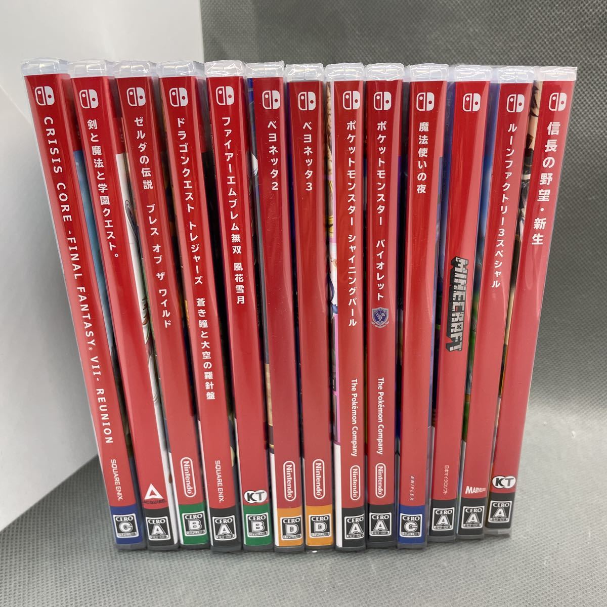 Switch Nintendo まとめ売り Switchソフト ソフト パッケージ版 13本