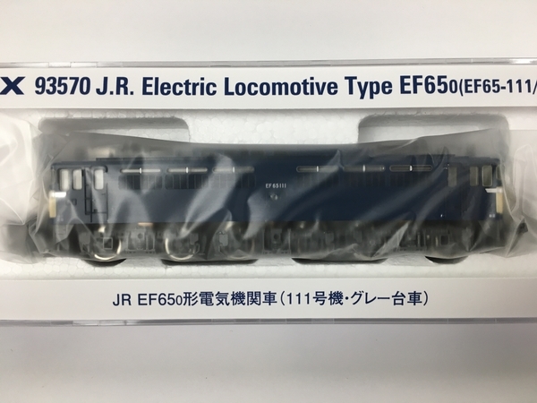 TOMIX 93570 JR EF65-0 形電気機関車 111号機 グレー台車 鉄道模型 美