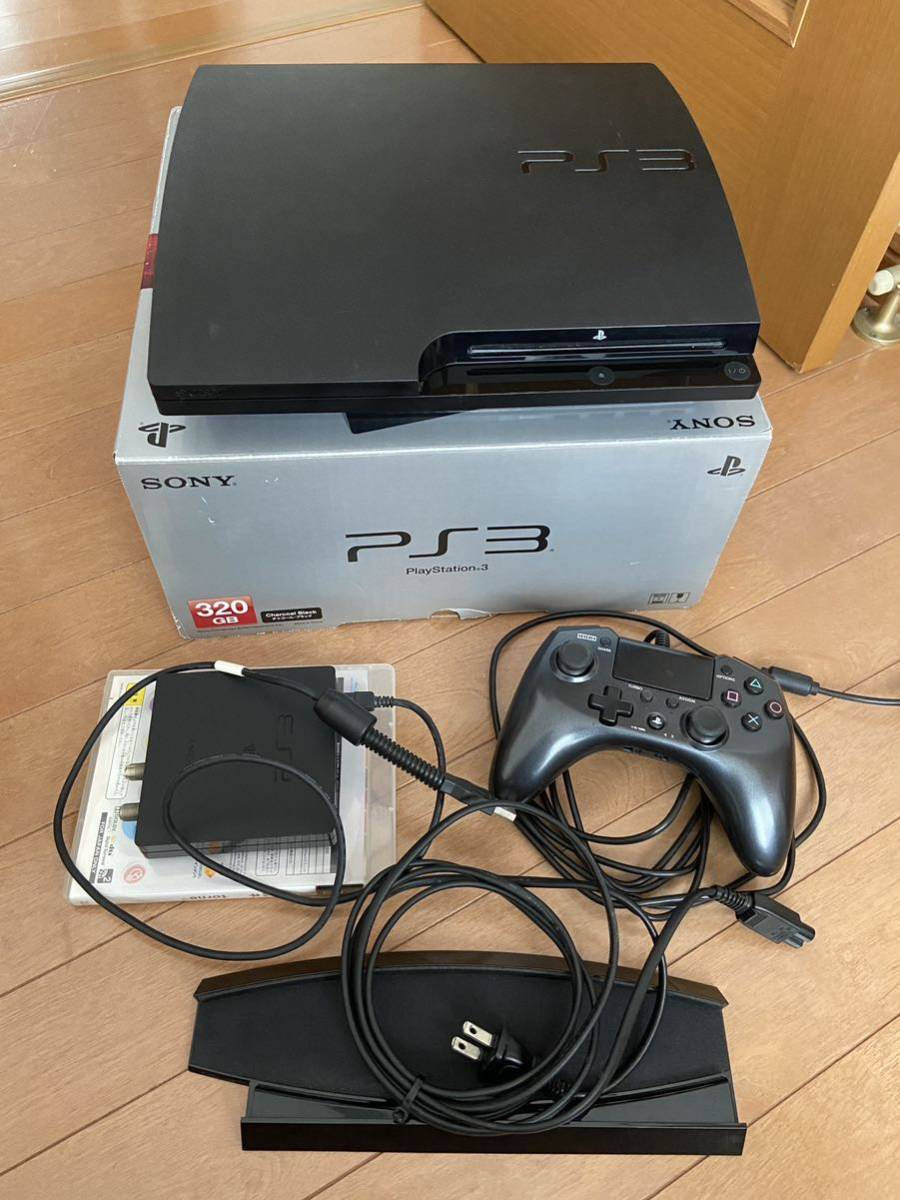 CECH-3000B PS3本体 プレイステーション3 トルネ+デュアルショック3+