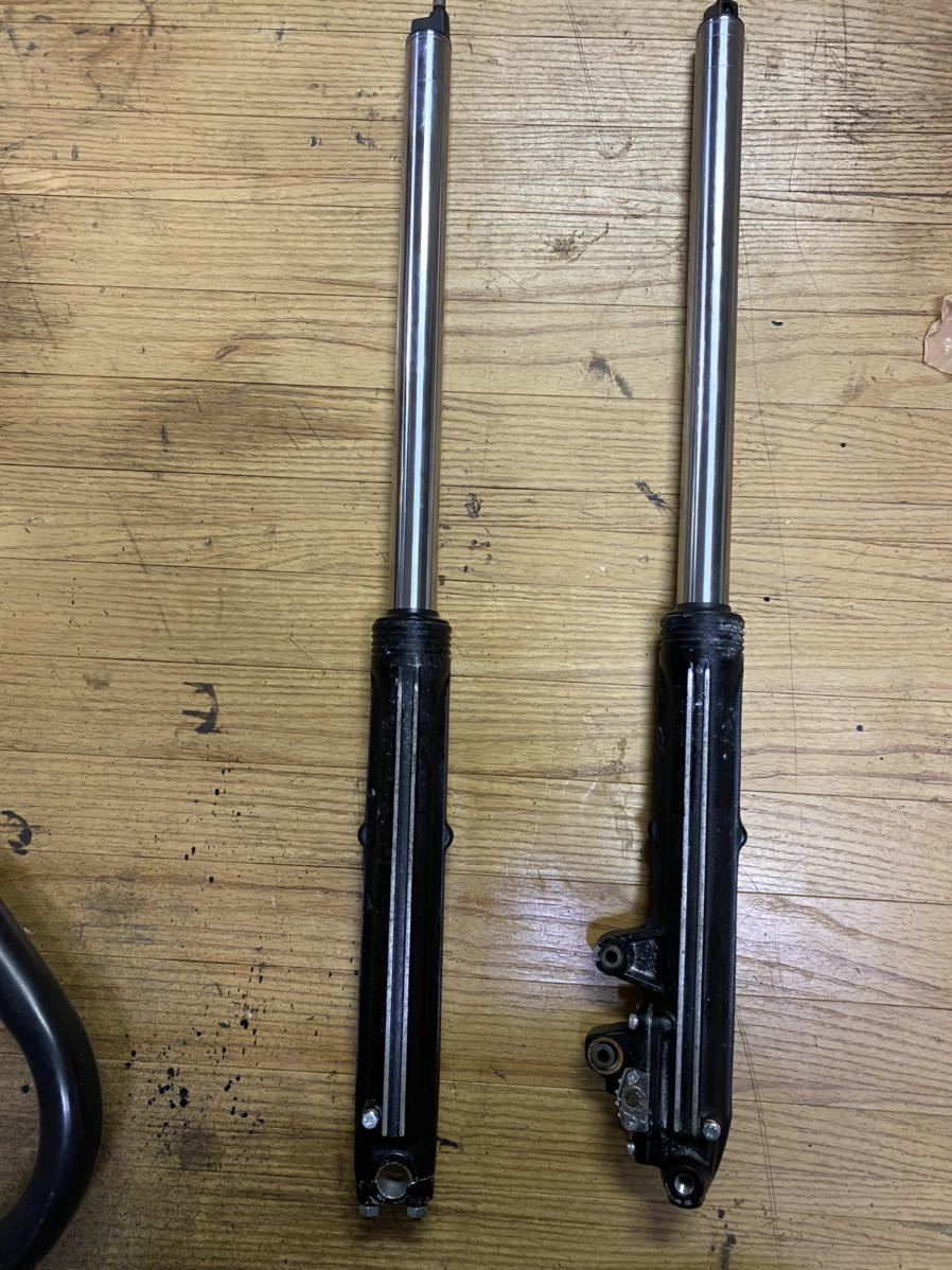 CBX400F 純正フロントフォーク assy (検索) NC07 cbx400f cbx550f ホイール インボード 足回り インナーチューブ シール