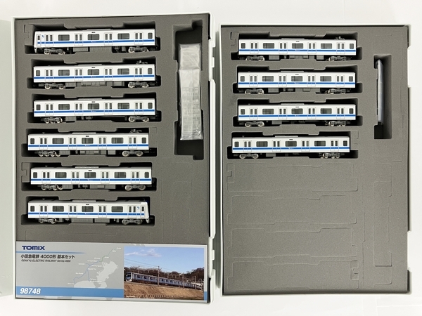 TOMIX 98748 98749 小田急電鉄 4000形 基本+増結セット 10両セット 鉄道模型 Nゲージ 中古 美品Y7320920